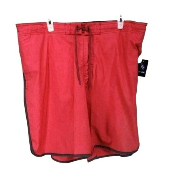 Dry VentMen’s Red Athletic Panel Swim Shorts Trunks‎ Size XL 40-42 - Picture 1 of 8